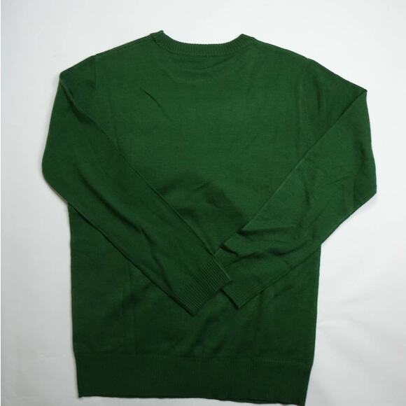 men's MAD ENGINE holiday sweater, Present and snowflakes, medium, NEW - Picture 2 of 3